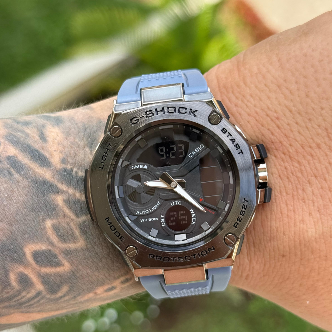 148 G shock Metalico gris