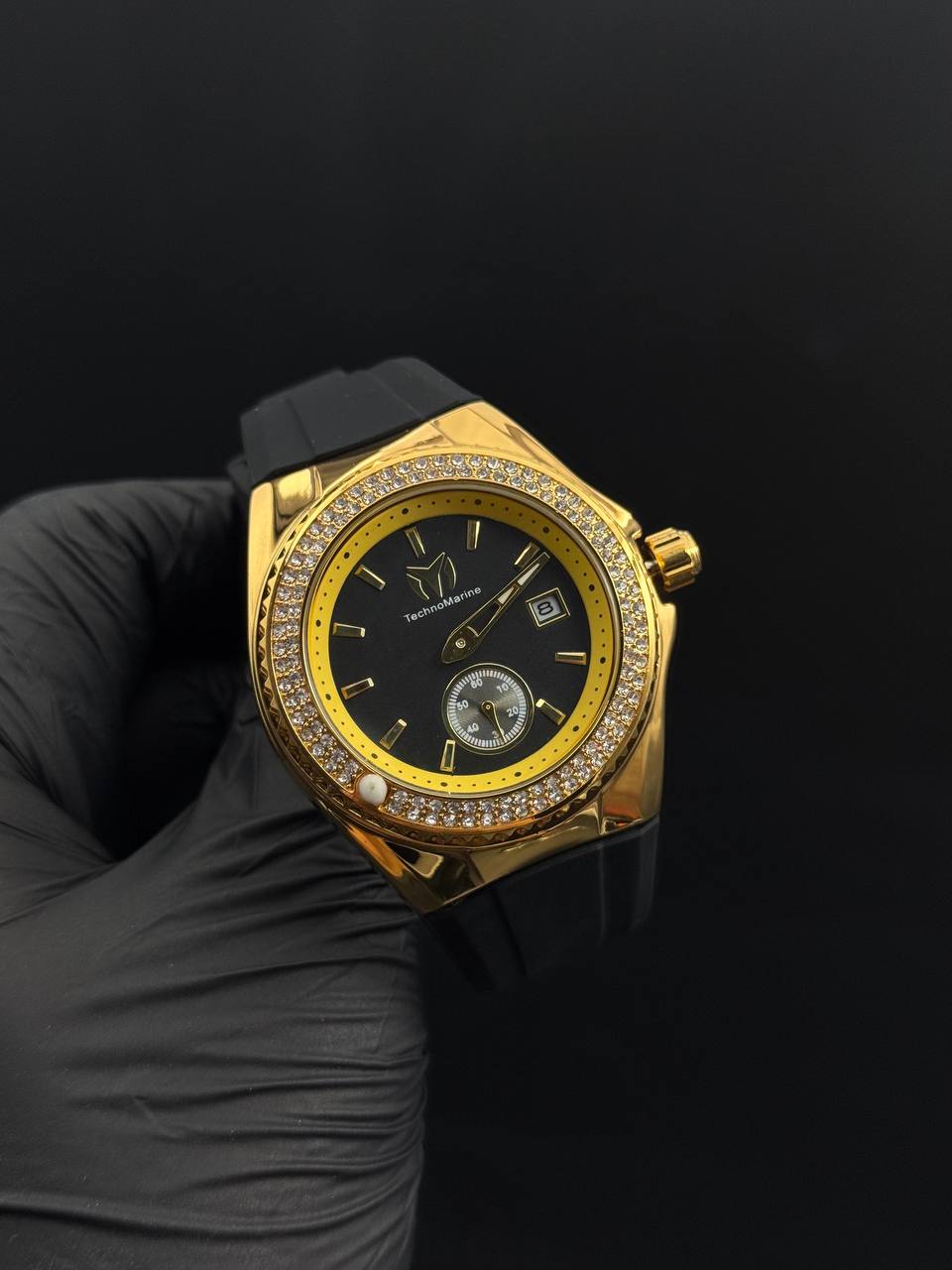 TM nueva coleccion 011 dorado circonias
