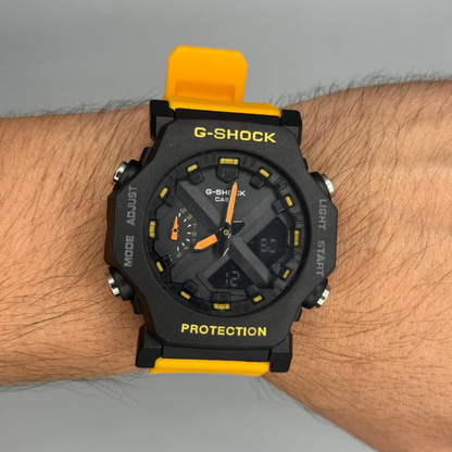 134 G Shock Amarillo Octogonal