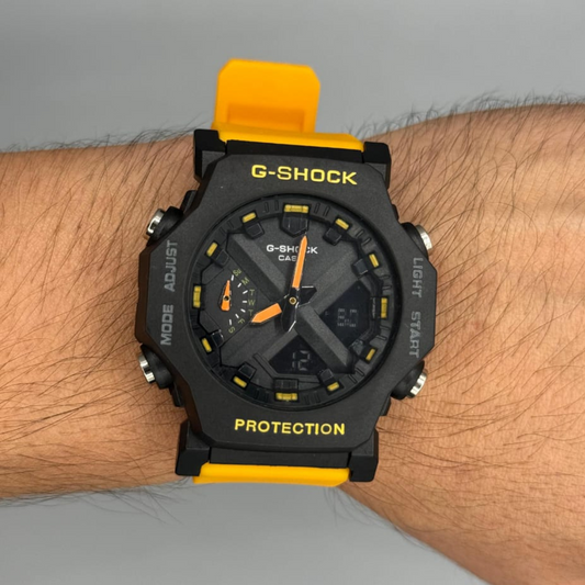 134 G Shock Amarillo Octogonal