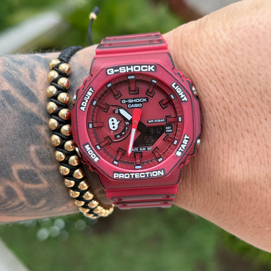 134 G Shock rojo